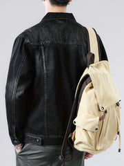 Men's Denim Jacket Casual Street Style Coat