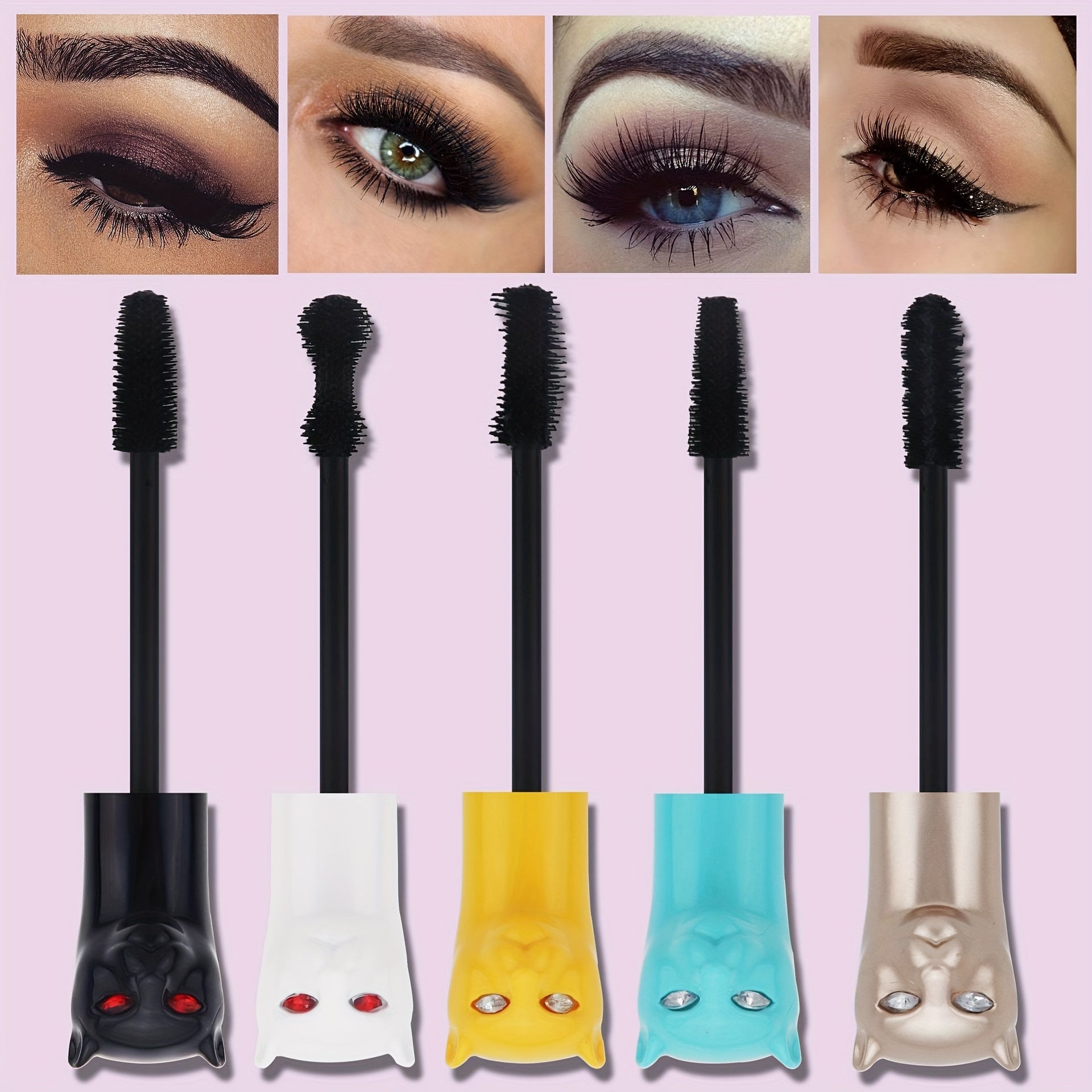 Long Lasting Waterproof Curling Mascara with Eyelash Primer