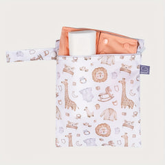 3pcs Elinfant Diaper Bag Set Giraffe Moon Patterns Travel Organizer Bags