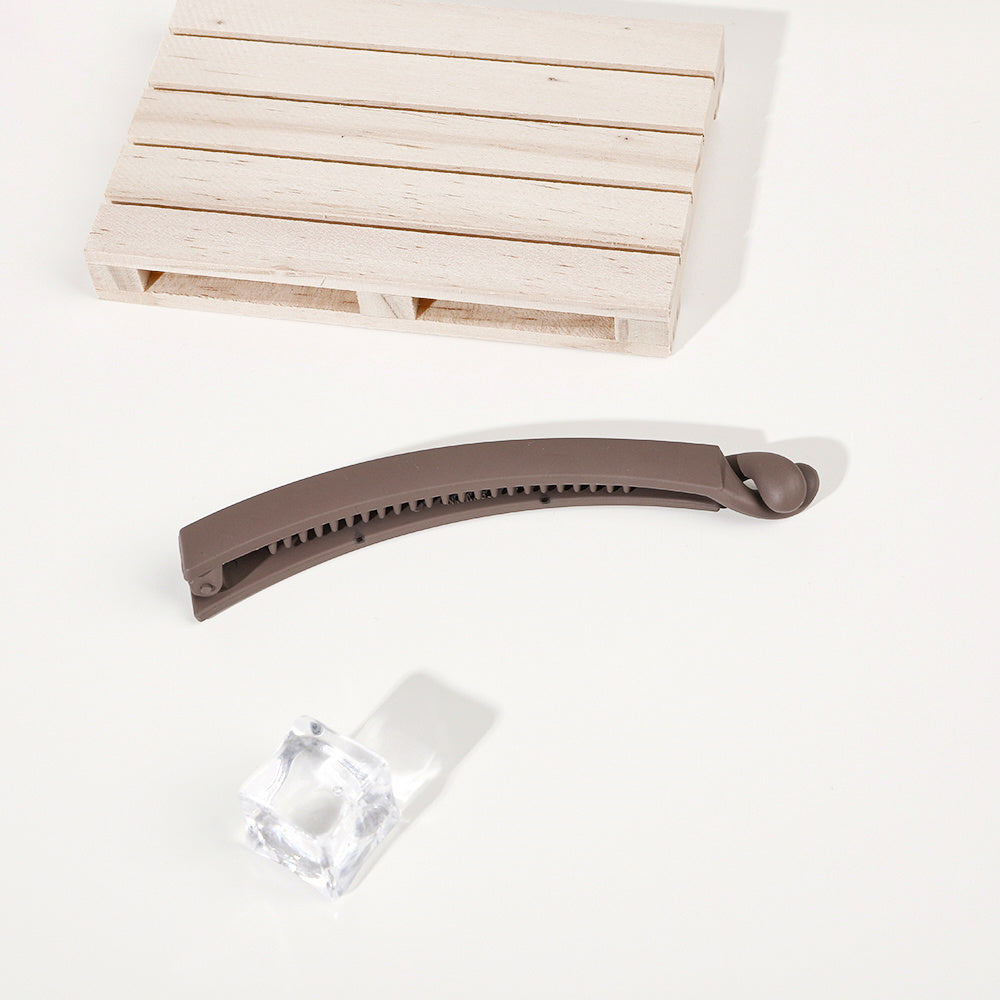 Large Matte Banana Hair Clip for Thick Hair