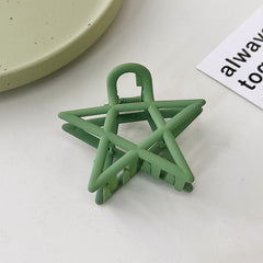 Colorful Acrylic Claw Clip Minimalist Women Hair Clip Gift For Her