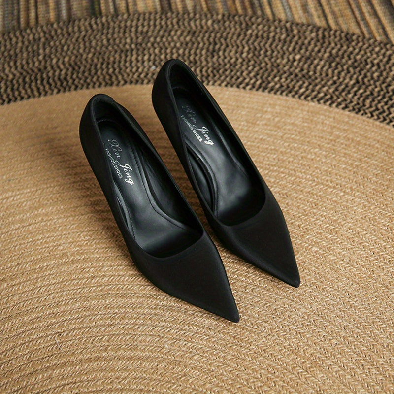 Women's Stiletto Heels Pointed Toe Work Shoes