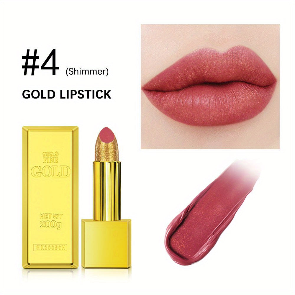 Waterproof Brick Lipstick Matte Velvet Feel