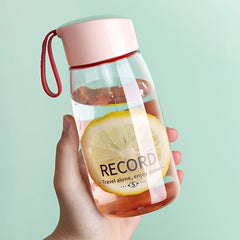 1pc Sports Water Bottle 380ml BPA Plastic Portable Drinking Cup