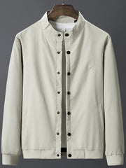 Men's Casual Button Up Jacket Coat for Outdoor Activities