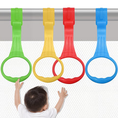 Baby Crib Pull Rings Exercise Aid Standing Rings Infant Toddler Activity