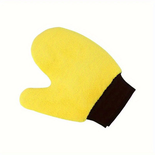 Soft Coral Velvet Car Wash Sponge Detail Cleaning Brush