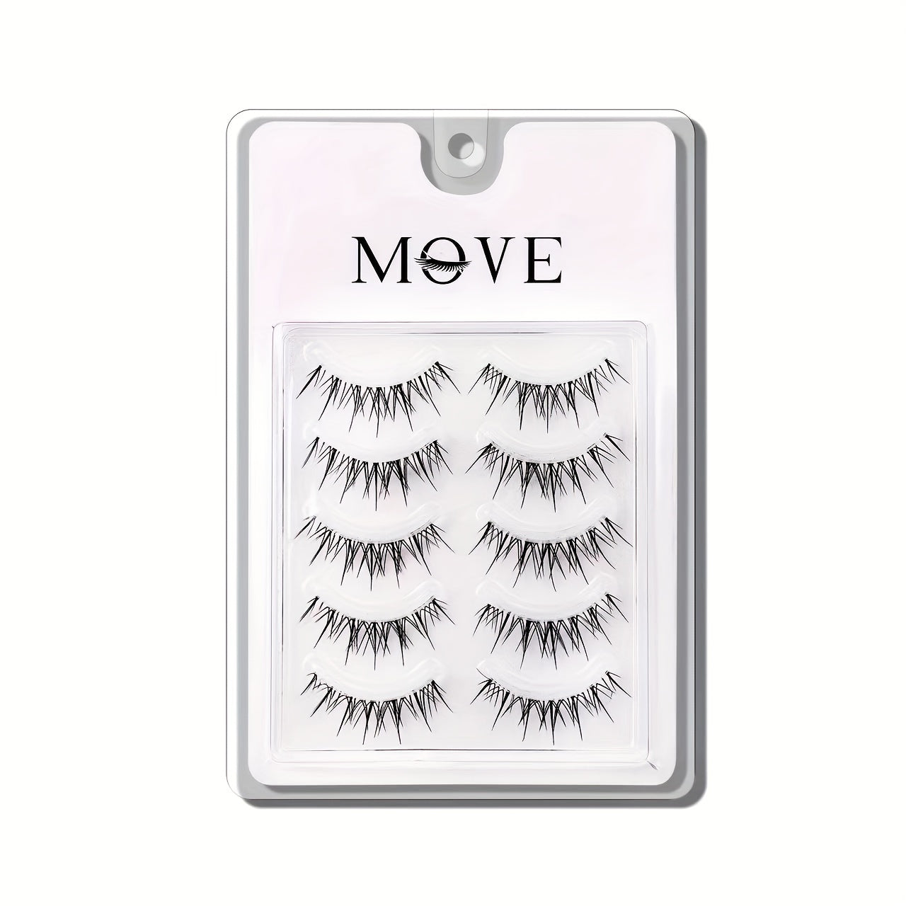 Manga Crossed Lower Eyelashes Natural Look Simulated Ultra Slender Stems