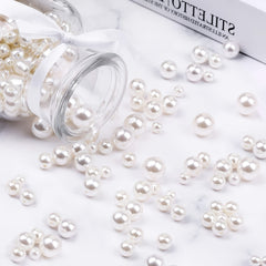 Ivory Pearl Craft Beads Loose Pearls For Jewelry Making