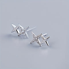 Light Star Stud Earrings Set