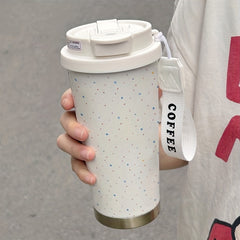 Colorful Dot Pattern Insulated Tumbler 530ml