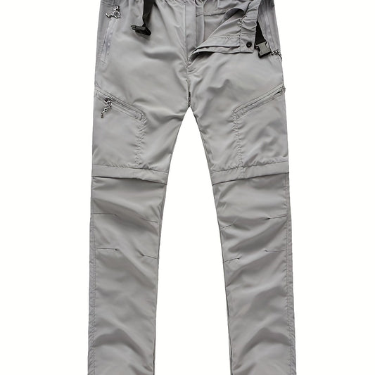 Mens Convertible Hiking Pants Quick Dry Lightweight Trousers