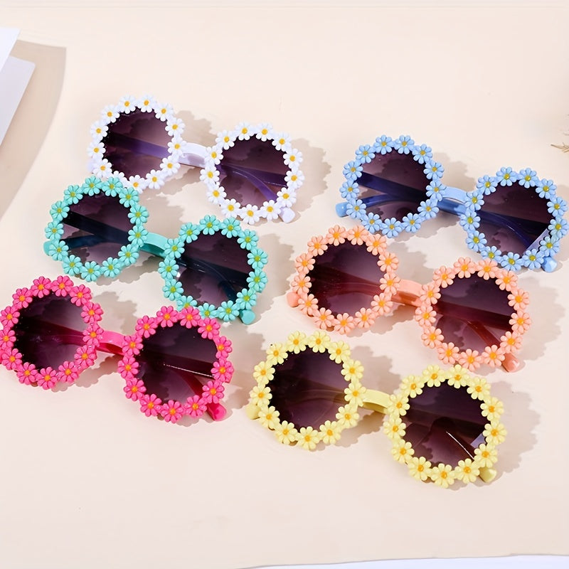 Daisy Frame Sunglasses for Sun Protection