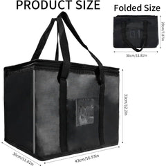40L Soft Cooler Bag for Hot/Cold Food Camping BBQ Fishing Travel