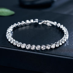 CZ Tennis Bracelet Wedding Jewelry Gift