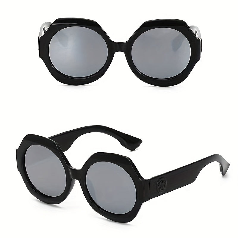 Hexagonal Frame Sunglasses for Boys