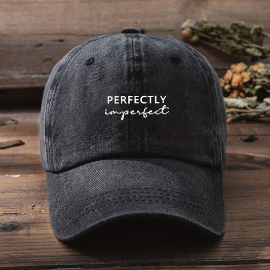 Vintage Washed Baseball Cap Casual Peaked Cap