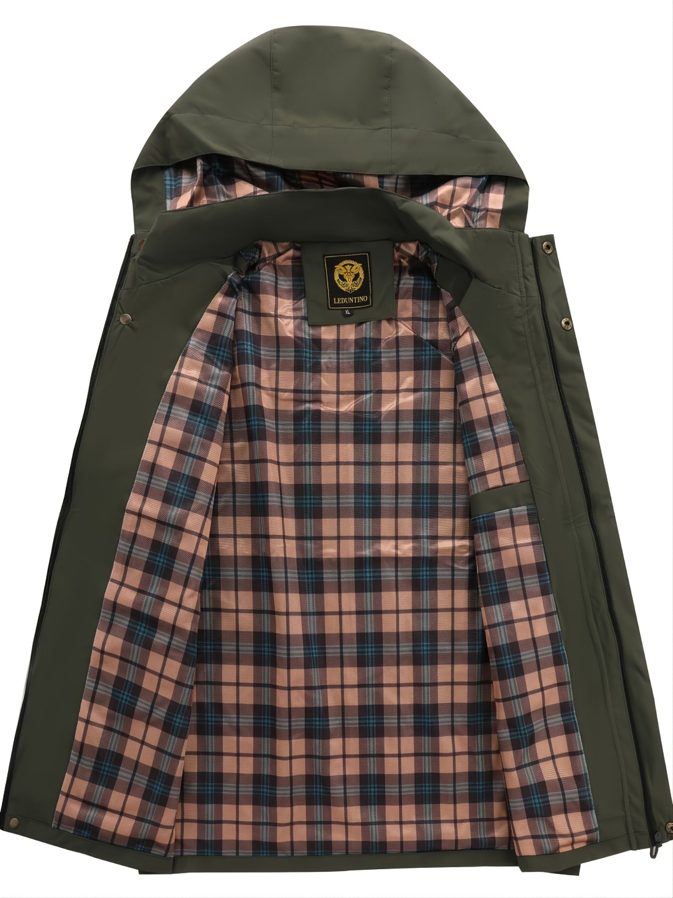 Men's Letter Print Baseball Jacket Waterproof Sports Jacket