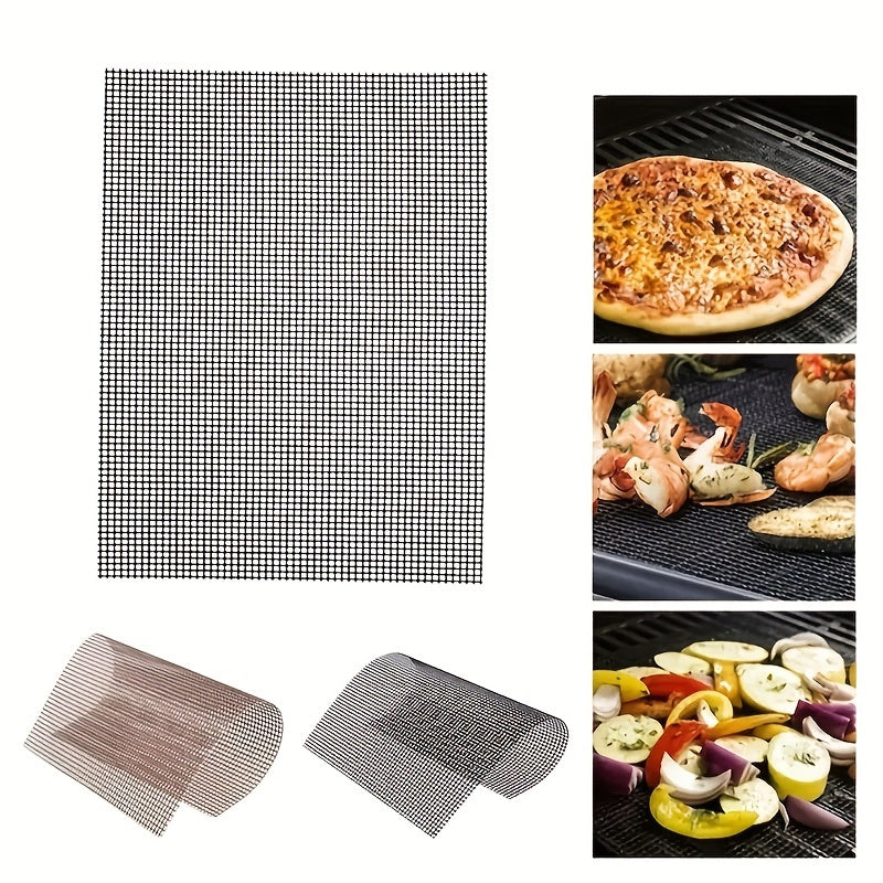 Non Stick BBQ Grid Pad Barbecue Mesh Reusable Cooking Pads