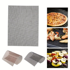 Non Stick BBQ Grid Pad Barbecue Mesh Reusable Cooking Pads