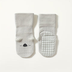 5 Pairs Kids Non-slip Floor Socks Toddler Cartoon Baby Socks