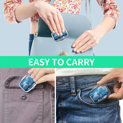 Coastal Shell Medicine Box 2 Compartment Pill Organizer