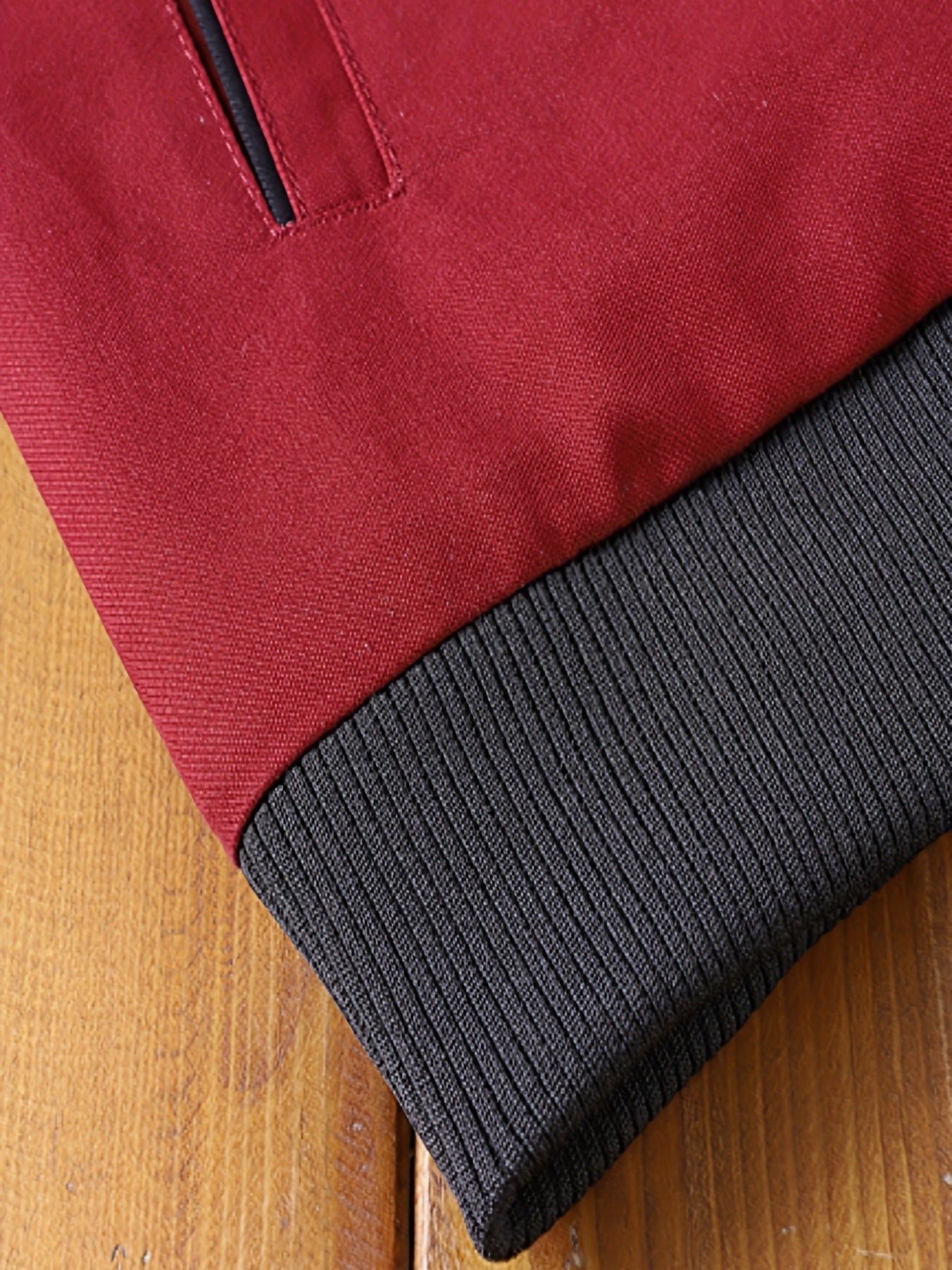 Men's Casual Long Sleeve Zip Up Jacket For Spring Fall