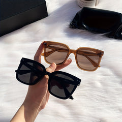 Girl's Oversized Sunglasses Plus Size Square UV Protection