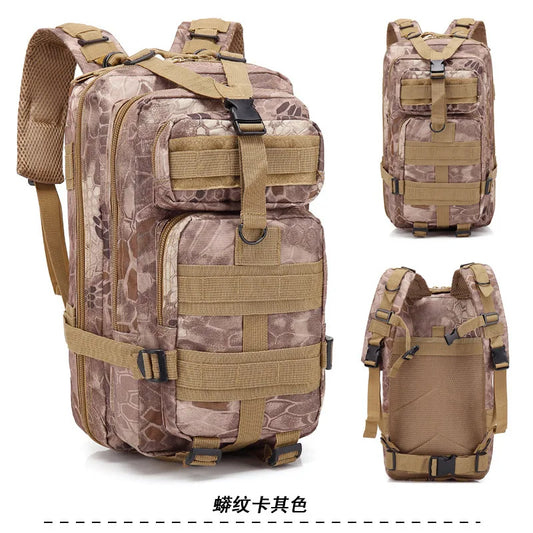 1000D 30L Tactical Backpack Waterproof Bug Outdoors Bag for Hiking Camping