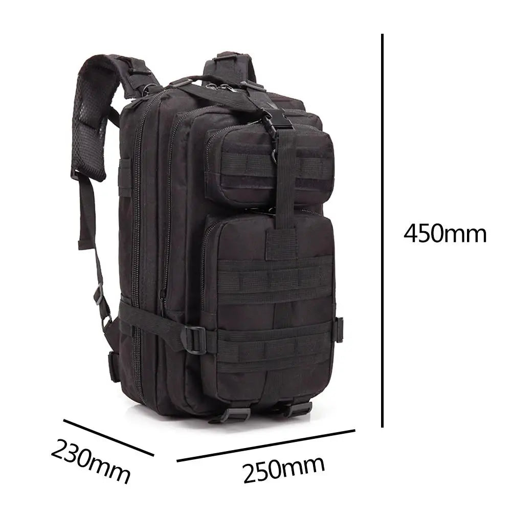 1000D 30L Tactical Backpack Waterproof Bug Outdoors Bag for Hiking Camping