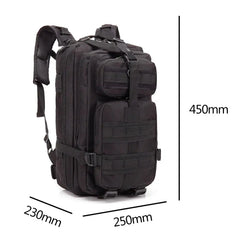 1000D 30L Tactical Backpack Waterproof Bug Outdoors Bag for Hiking Camping