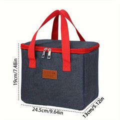 Women's Insulated Lunch Bag for Work School Picnic Beach Workout Travel