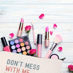 Canvas Insulin Supply Bag for Type 1 Travel & Makeup Art Gift