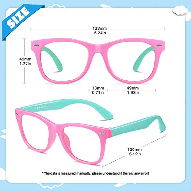 Stitching Glasses Decorative Accessories For Kids