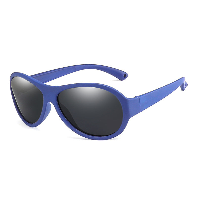 Kids Oval Polarized Sunglasses UV400 Outdoor Travel