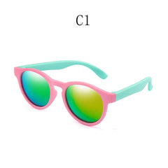 Kids Polarized Sunglasses for Holiday Party Outdoor Traveling