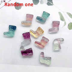 Colorful Transparent Mixed Style Cartoon Christmas Series Collection Ornaments