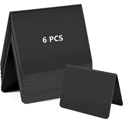 Mini Chalkboard Signs 12pcs 10x16cmx7 Easy To Write & Wipe Out