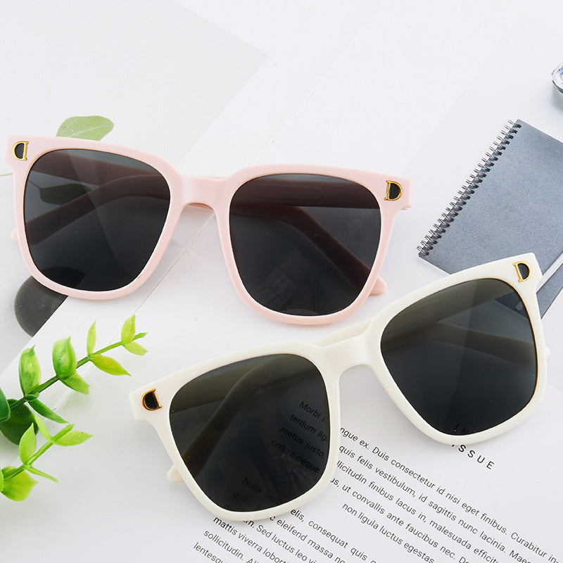 Vintage Y2K Sunglasses UV Protection for Girls Kids