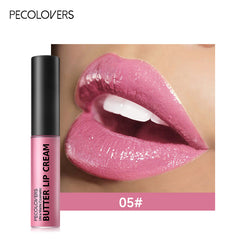 High Pigmented Lip Gloss Waterproof Dewy Texture Lip Glaze