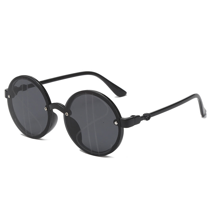 Y2K Round Sunglasses Lightweight Sun Protection