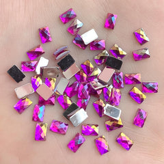 100PCS 0.23in AB Flatback Rhinestone DIY Crafts