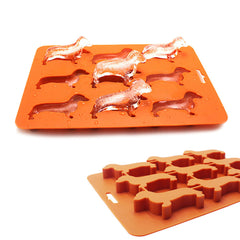 Dachshund Shaped Chocolate Cake Molds for Parties & Baking