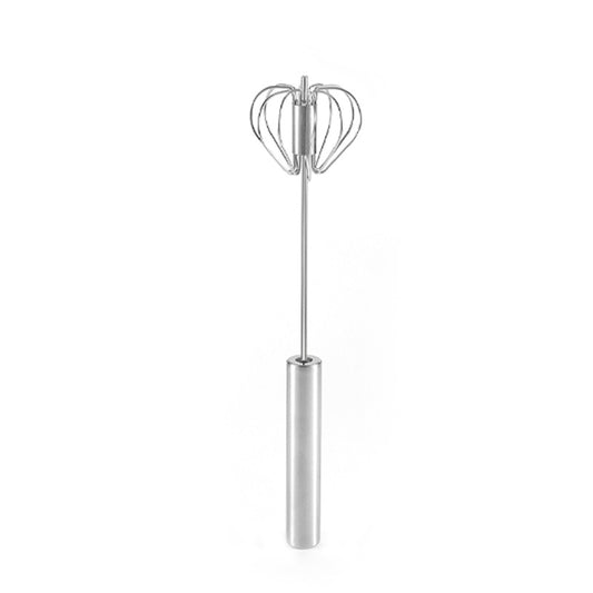 Stainless Steel Egg Beater Rotary Egg Blender Baking Tools
