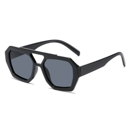 Retro Tortoiseshell Aviator Sunglasses UV400
