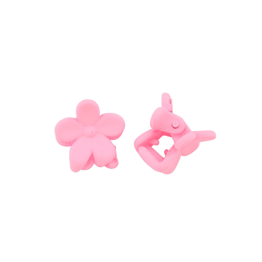 50pcs Cartoon Flower Hair Clips for Baby Girls