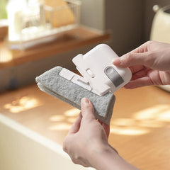 Handheld Cleaning Tool for Sliding Door Track and Window Frame Grooves