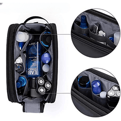 Men's Travel Toiletry Bag Water Resistant Shaving Organizer
