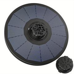 Solar Fountain 2.2W Pump 7 Water Styles Solar Bird Bath Fountain