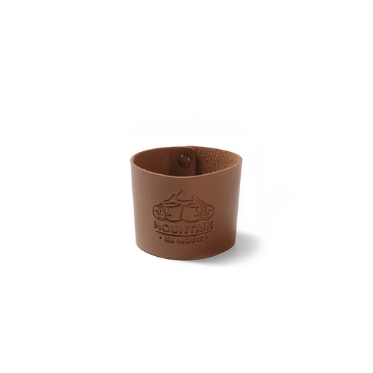 Vintage Printing PU Leather Cup Cover Sleeve Bag